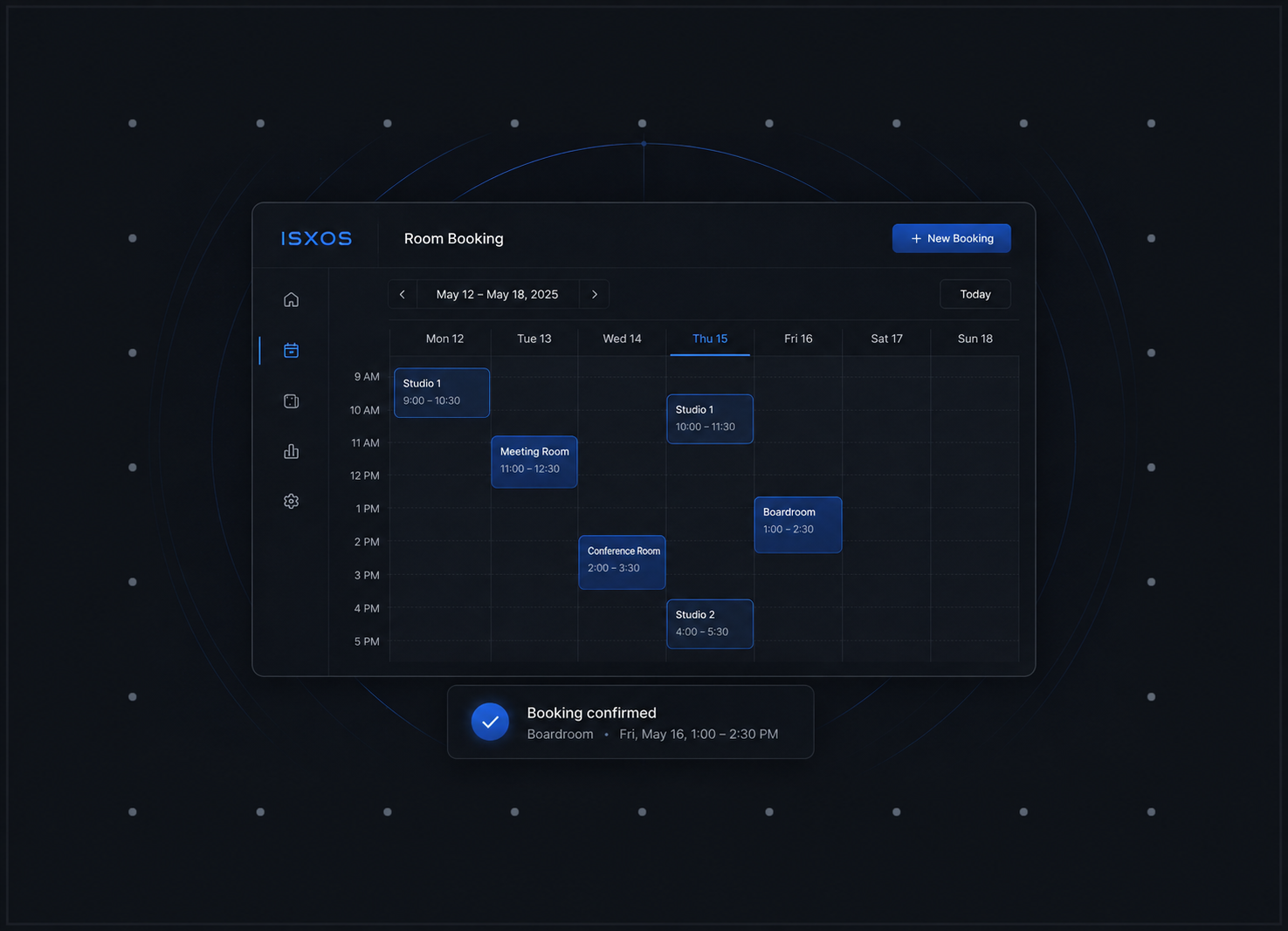 Room booking system